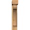 Ekena Millwork Legacy Block Rough Sawn Bracket w/ Offset Brace, Western Red Cedar, 6"W x 24"D x 32"H BKT0604X24X32LEC05RWR - alternate 3
